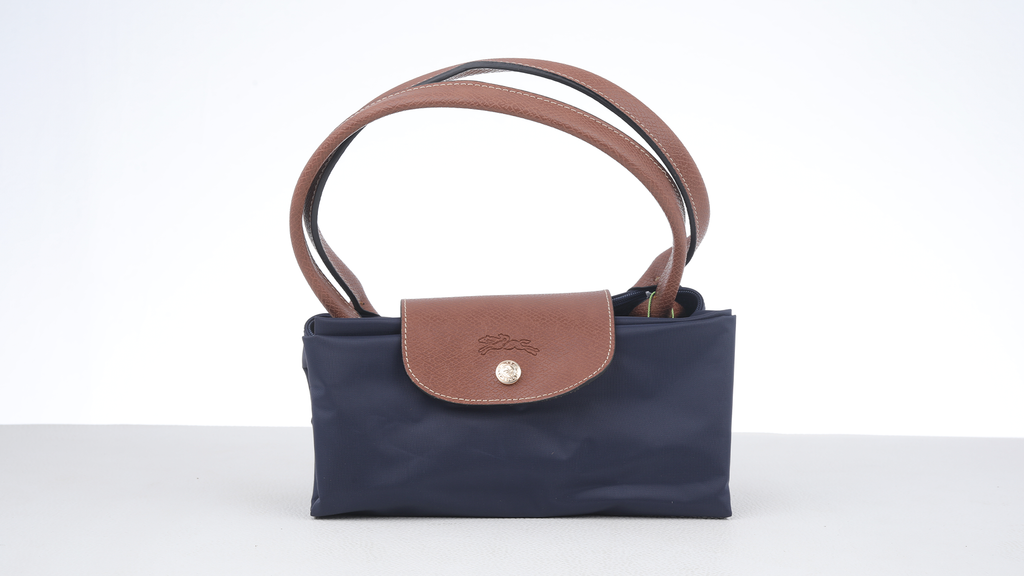 Chic Frech Large Leather Tote Bag