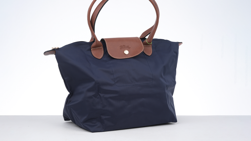 Chic Frech Large Leather Tote Bag