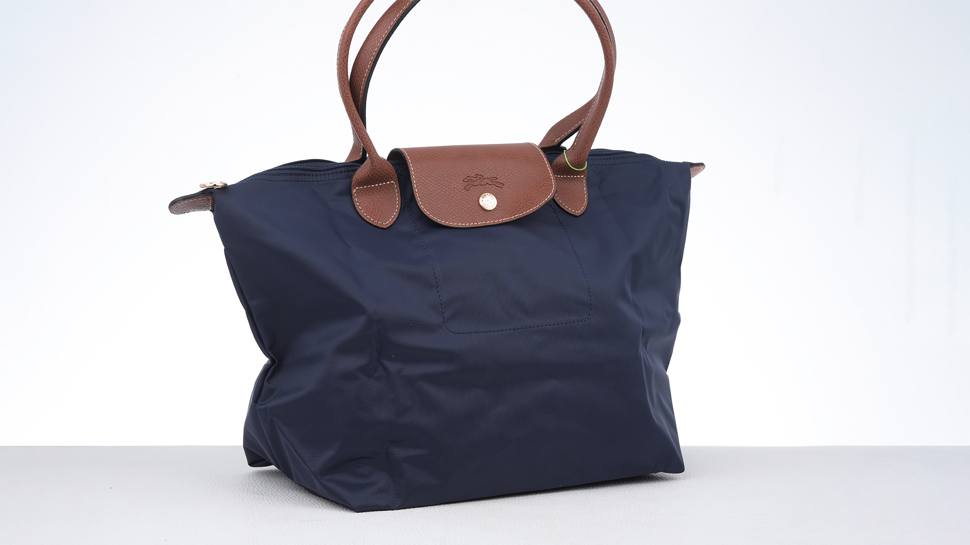 Chic Frech Large Leather Tote Bag