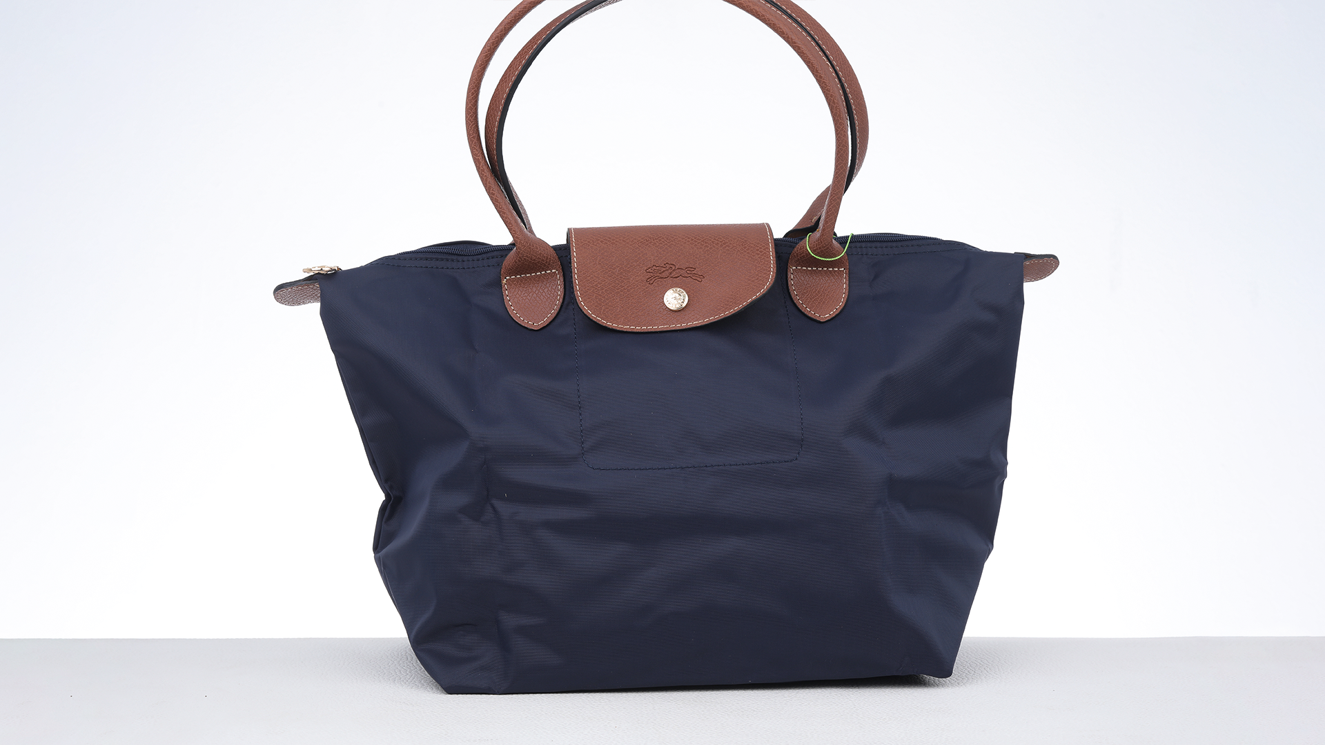 Chic Frech Large Leather Tote Bag