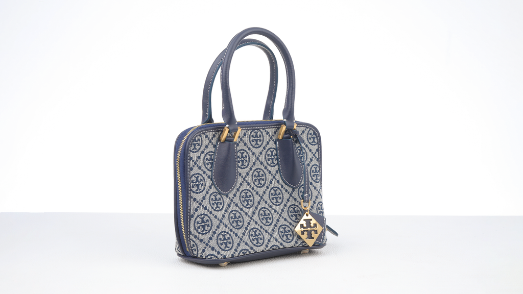 Mini T Monogram Raffia Swing Satchel: women's designer