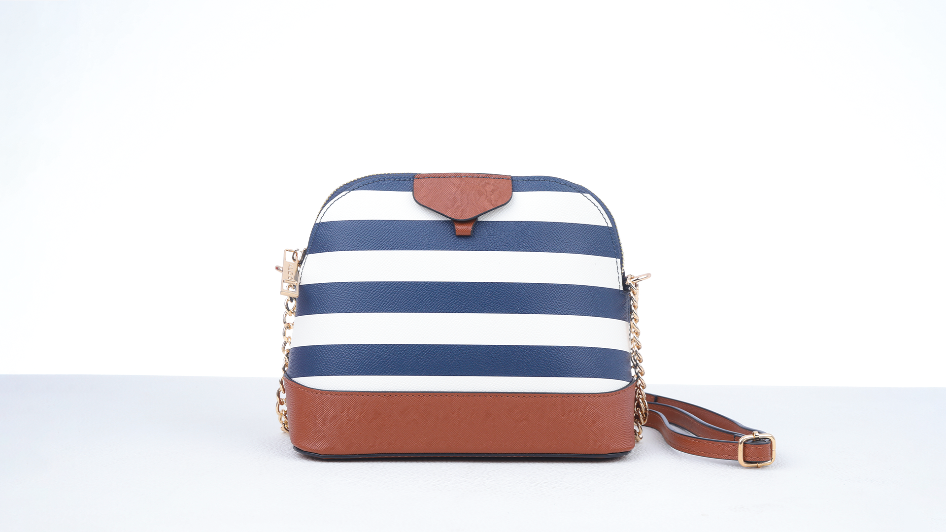 mini striped bag