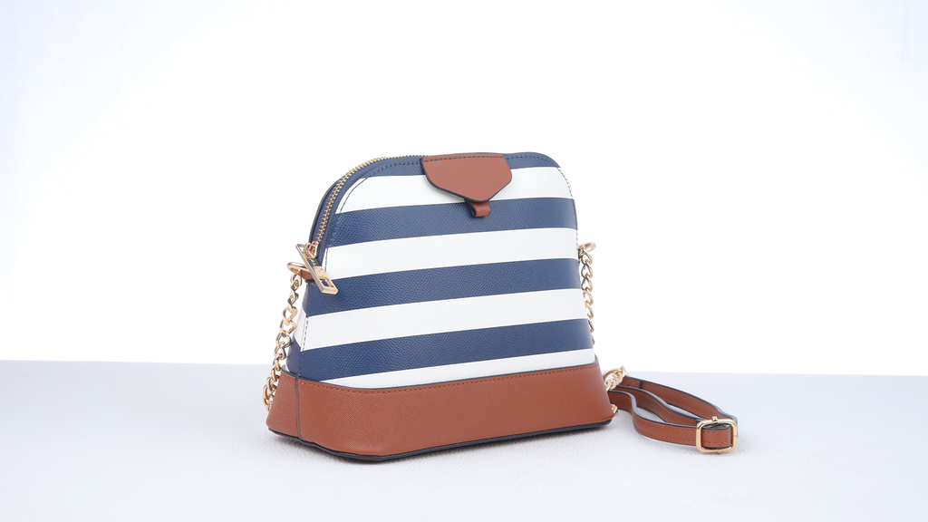 mini striped bag