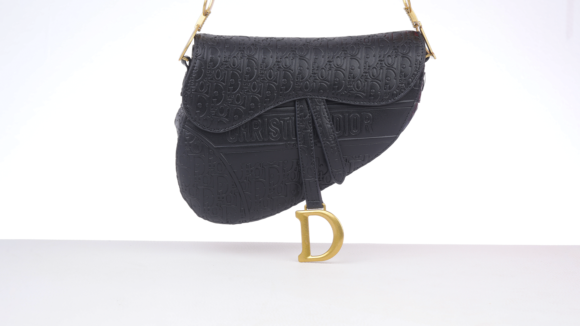 mini saddle Leather Bag