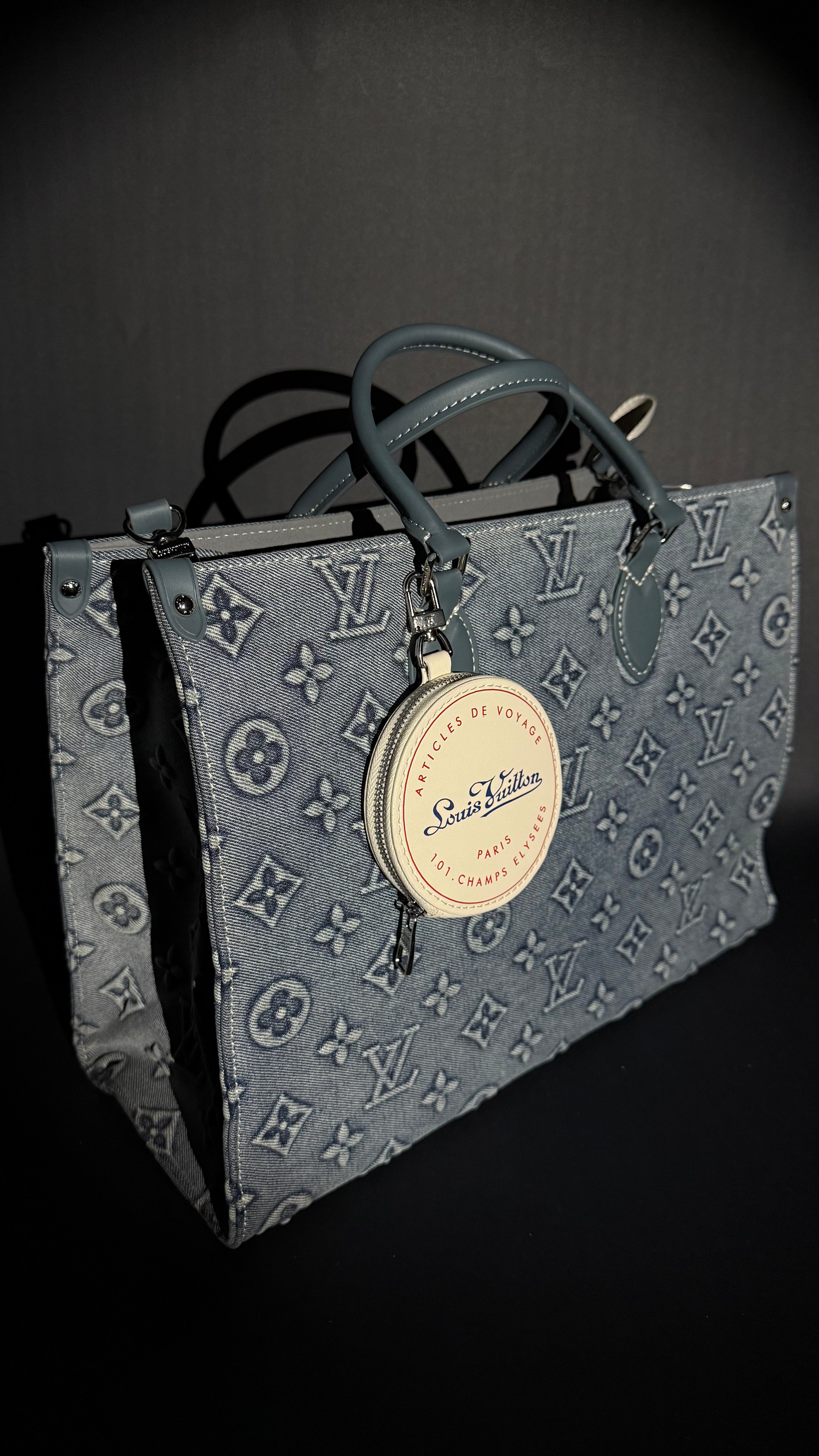 OnTheGo MM bag Monogram Denim